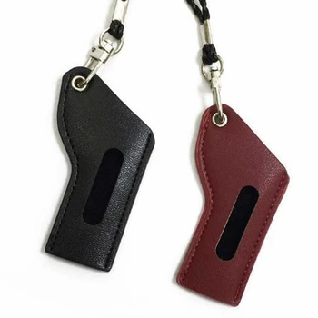 

Leather Electronic Cigarette Case For RELX Neck Lanyard Pocket Case Bag E Cigarette Accessories Vape Case