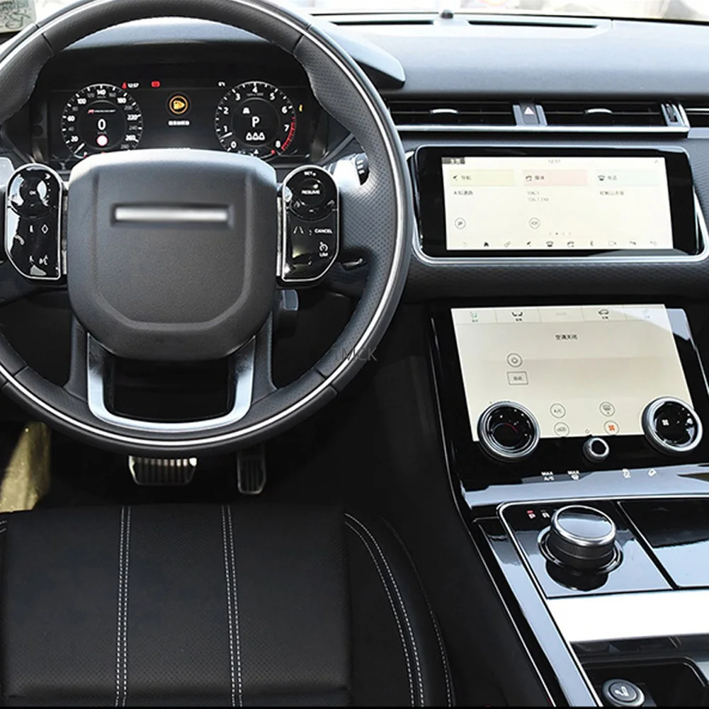 Для Land Rover Range Velar 2019 2017 Автомобильный руль центральная консоль передача пленка