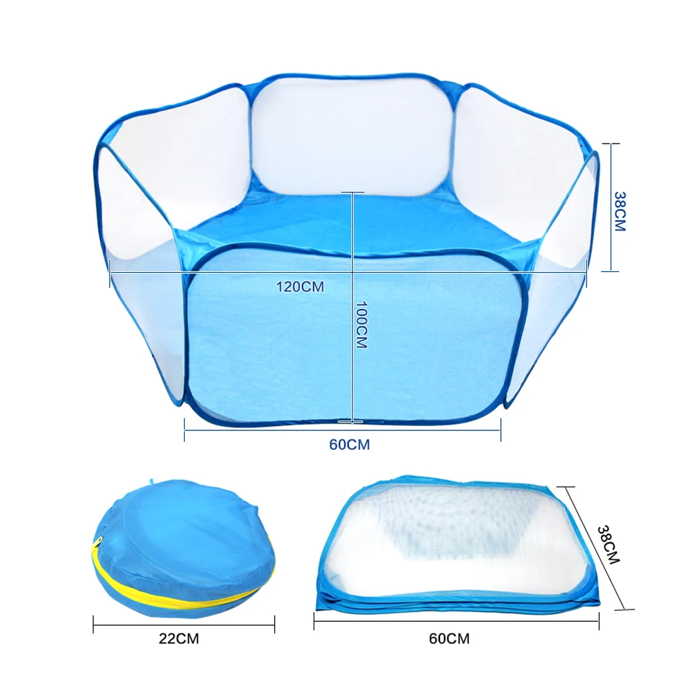 Pet Dog Playpen Tent Crate Room Foldable Puppy Exercise Cat Cage Waterproof Outdoor Two Door Mesh Shade Cover Nest Kennel Pet Dog Playpen Tent Crate Room Foldable Puppy Exercise Cat Cage Waterproof Outdoor Two Door Mesh Shade Cover Nest Kennel