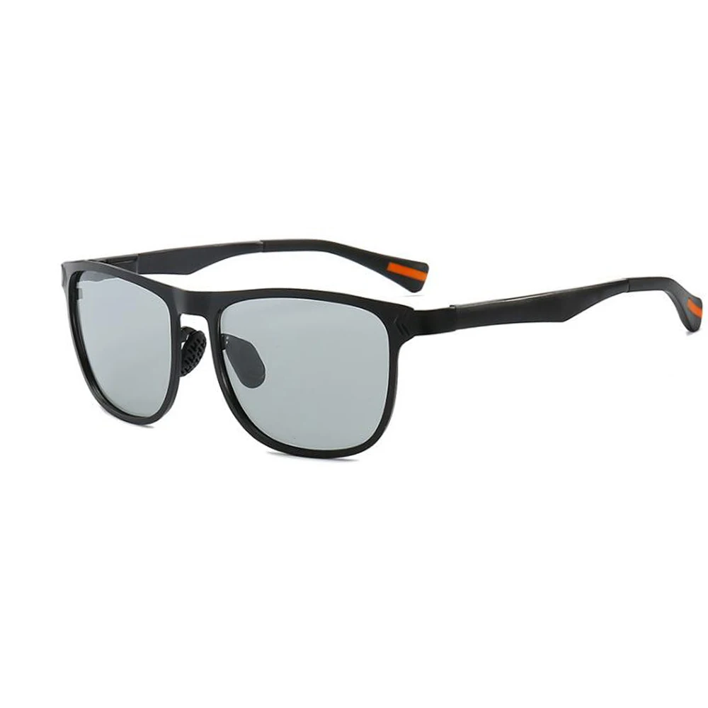 Photochromic Lens AIELBROP, hotochromic, солнцезащитные очки, мужские, поляризационные, хамелеон, очки, мужские, меняют цвет, солнцезащитные очки, HD, день, ночное видение, очки для вождения - Цвет: Photochromic Lens