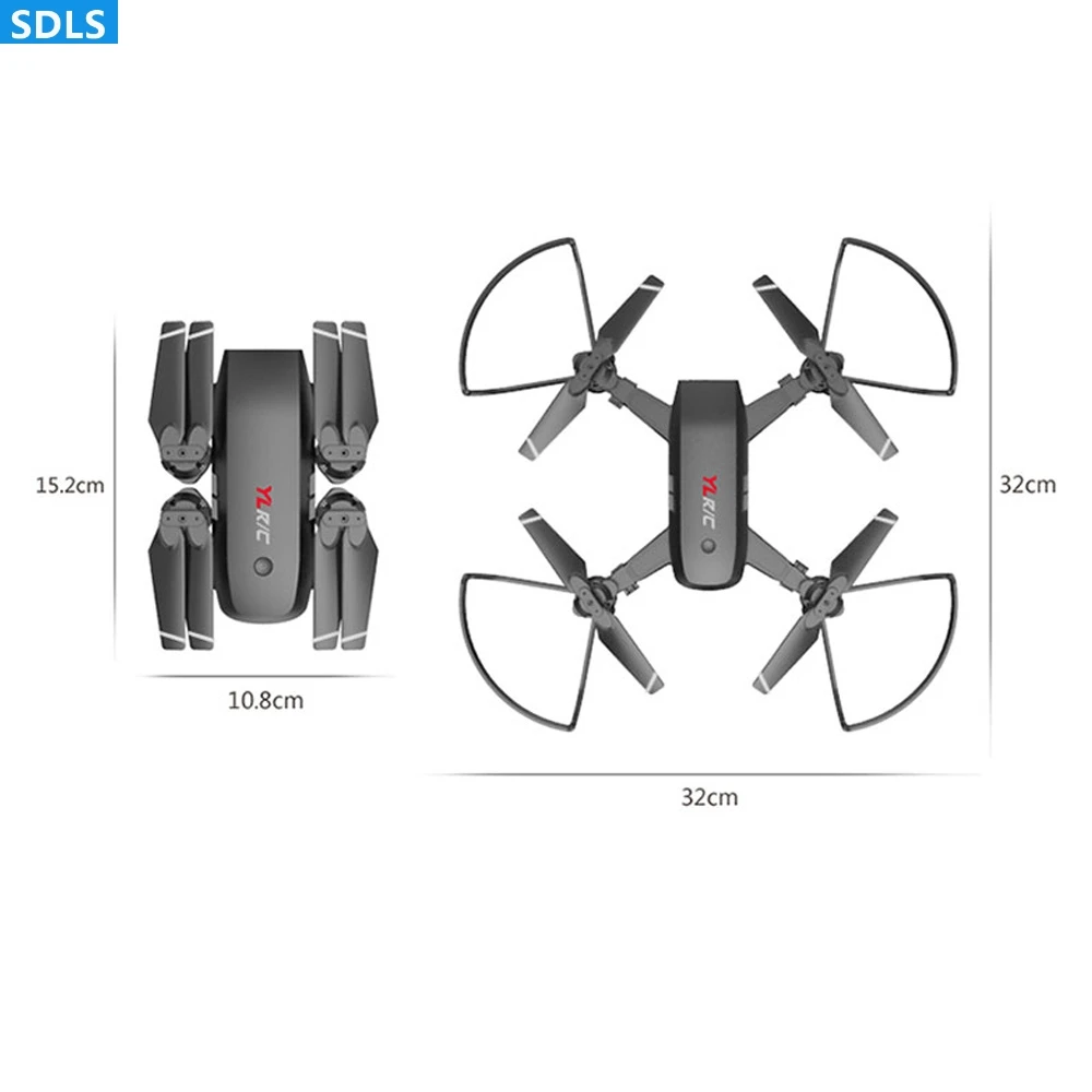 Gps Дрон с HD камерой 5G 1080P Wifi FPV Perfessional Квадрокоптер складные руки игрушки RC вертолет длительный срок службы батареи следуем за мной