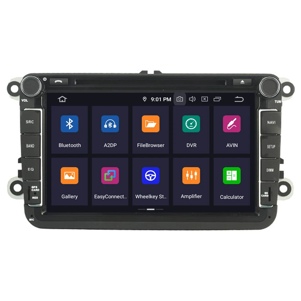 Perfect For VolksWagen For VW EOS 2007-2011 Android 9.0 Auto Accessories Radio DVD GPS Navigator Media Bluetooth Headunit Monitor 4