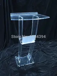 Прозрачный акриловый Подиум/прозрачная акриловая мебель хит продаж простой однотонный европейский дизайн продажа с фабрики прозрачный