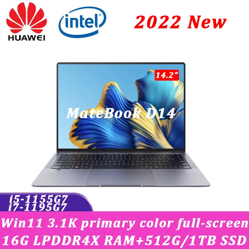 Ультратонкий ноутбук HUAWEI MateBook X Pro 2022 дюйма 16 ГБ ОЗУ 512 SSD | Компьютеры и офис