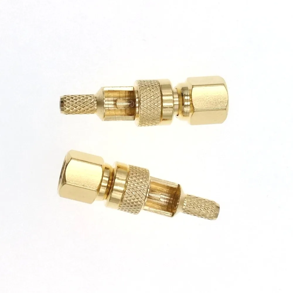 100 шт. SMC Женский обжимной с окном для RG174 RG179 RG316 кабель RF разъем