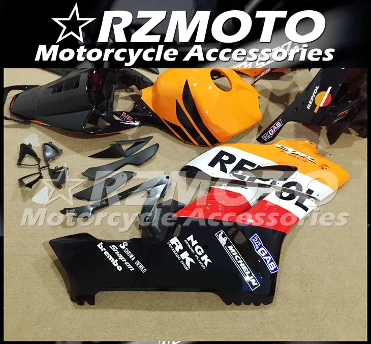 ABS мотоцикл обтекатель комплект для HONDA CBR1000RR 2004-2005 год кузов литья под давлением Магазин № 1342