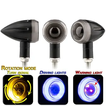 

Universal Bullet Turn Signals Signal Lamp Light LED Brake lights Flowing Water Blinker Light Motorcycle Motorcycle Accessories