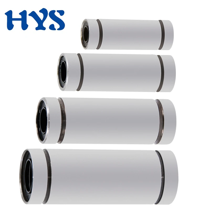 

HYS Linear Ball Bearing Bushing Bush Longer LM6LUU LM8LUU LM10LUU LM12LUU For 3D Printer Parts Extended CNC Linear Shaft Ball