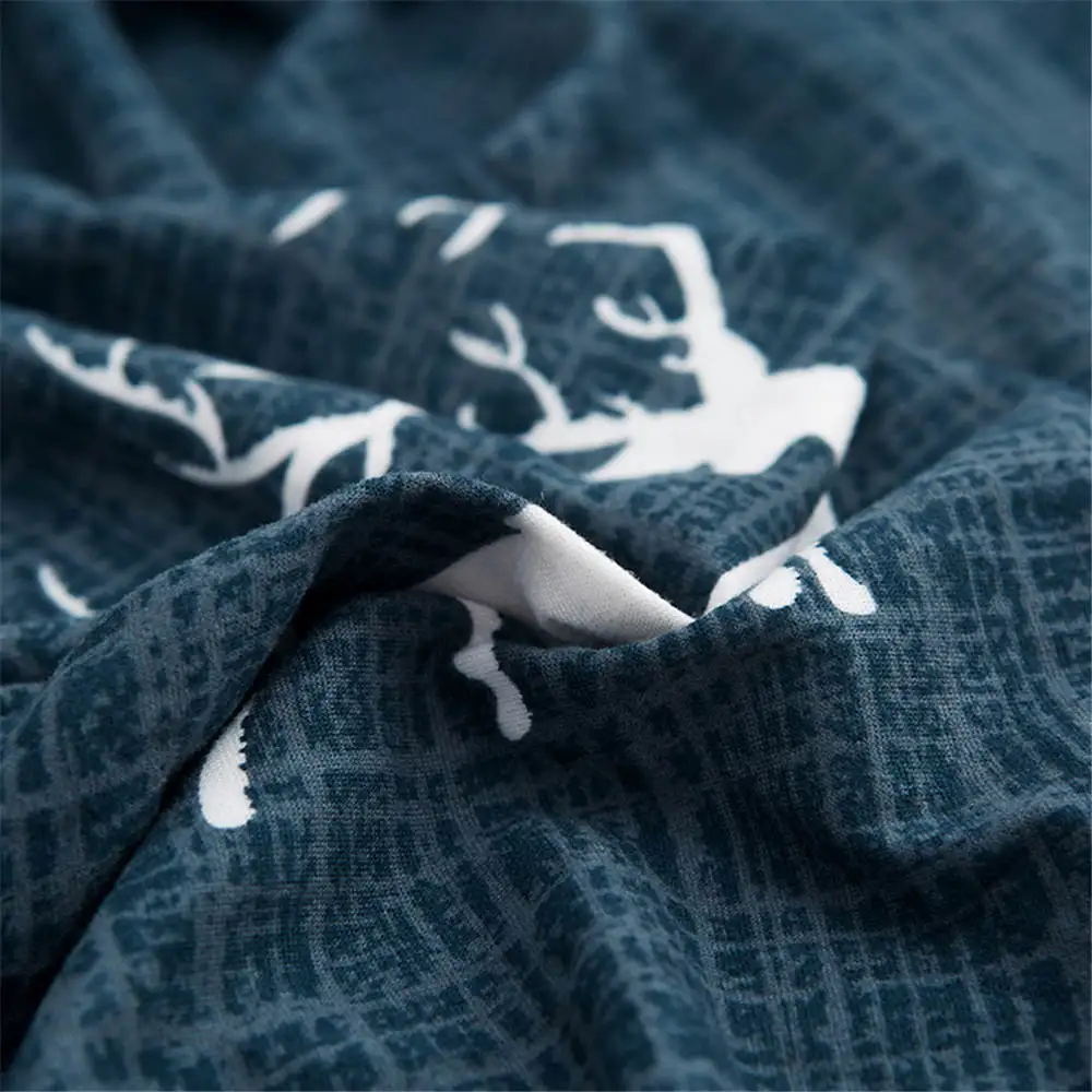 Голубой элегантный секционный чехол для дивана в гостиную с подушками Роскошный