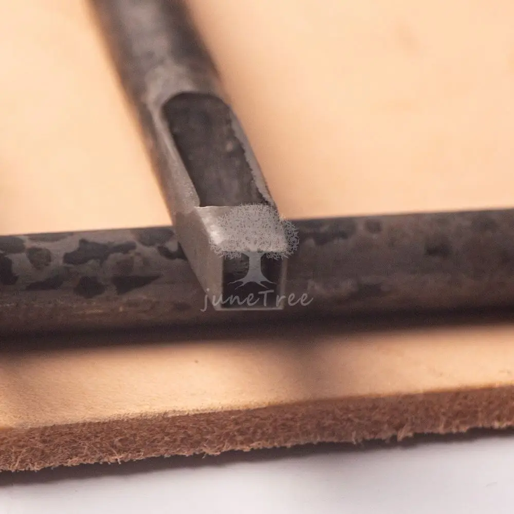 DIY кожаный перфоратор квадратной формы цветок инструмент диагональная длина 3 мм