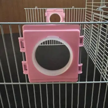 

Small Hamster Cage Fittings External Pipe Mouth Baffle Hamsters Toy Cages Tunnel Port Outside Plate