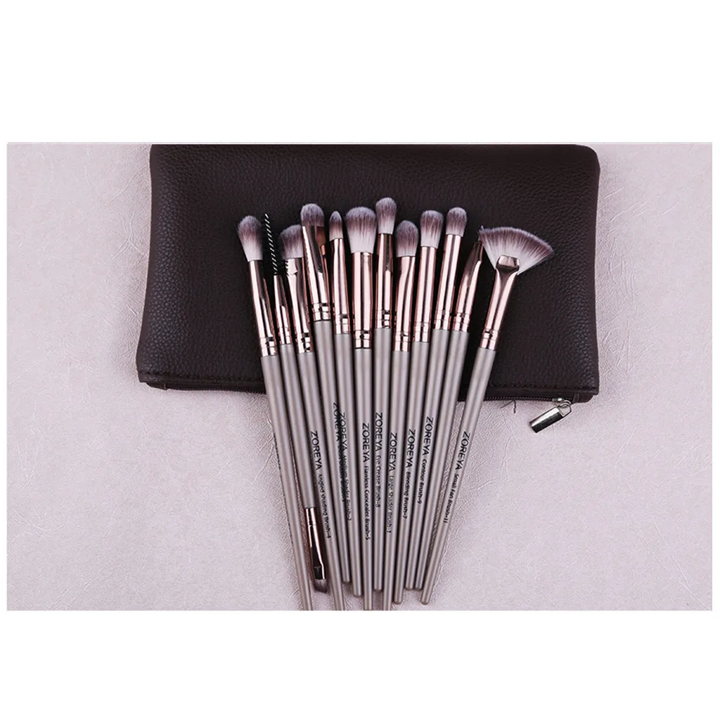 New man-made fiber kit makeup brush eye shadow eye liner lip makeup brush mix women make up brushes advanced brushes for makeup