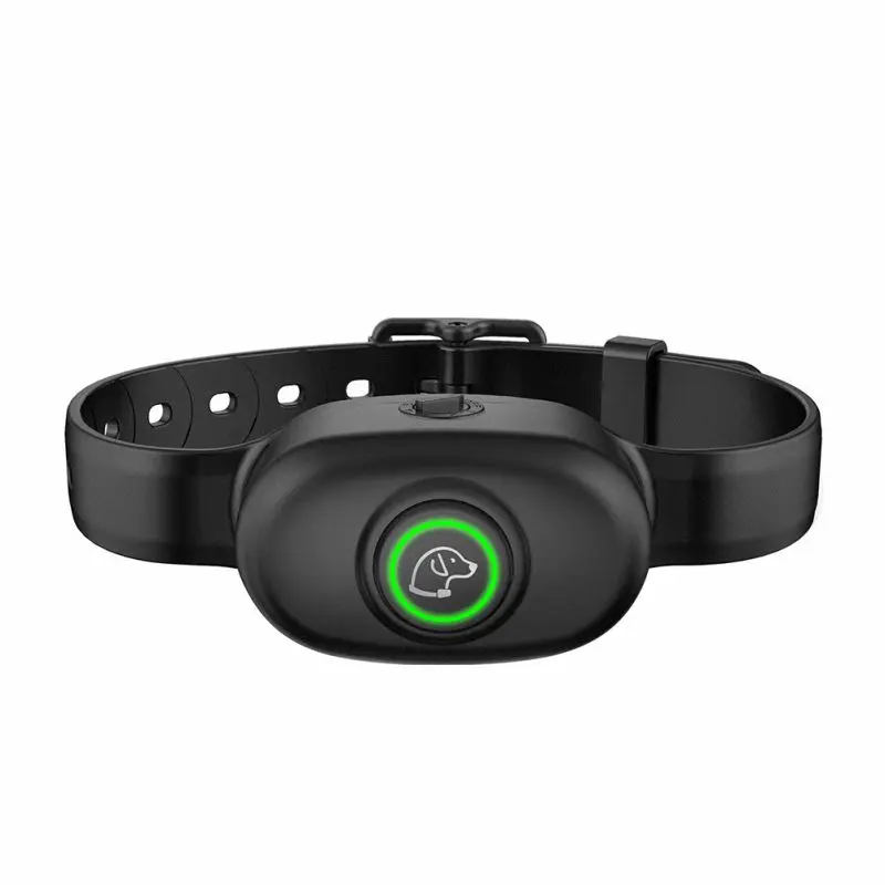 New Rechargeable Anti Bark Dog Puppy Pet Training Collar Bark Terminator Stop Electric Shock Pet Supplies