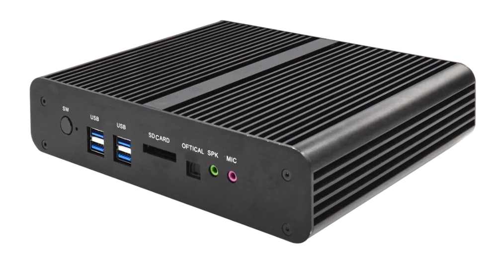 Мини ПК компьютер Intel Core i5-5200U Windows 10 Pro 4G 8G Ram 64G 128G SSD с двойным Wifi двойным HDMI дисплеем без вентилятора