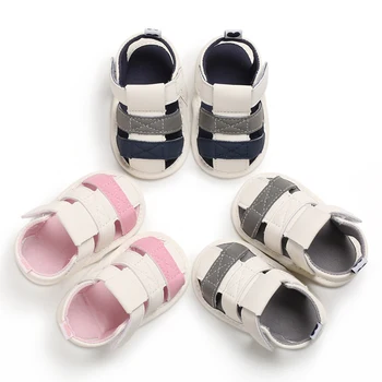 

Newborn Baby Boys Sandals Fashion Summer Infant Kids Soft Crib Shoes Toddler Girls Anti Slip Sandals Shoes