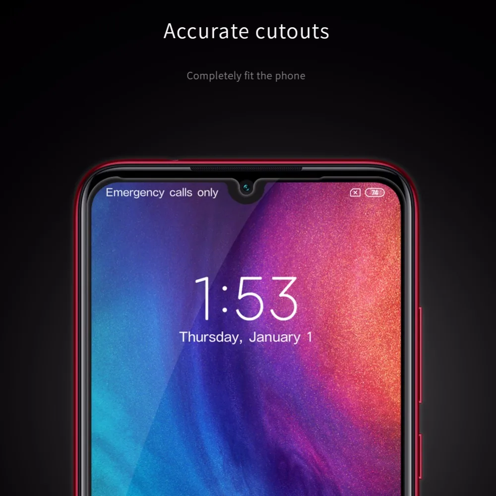 Для Xiaomi Redmi Note 7 стекло Nillkin XD CP+ MAX антибликовое защитное закаленное стекло для Xiaomi Redmi Note 7 pro