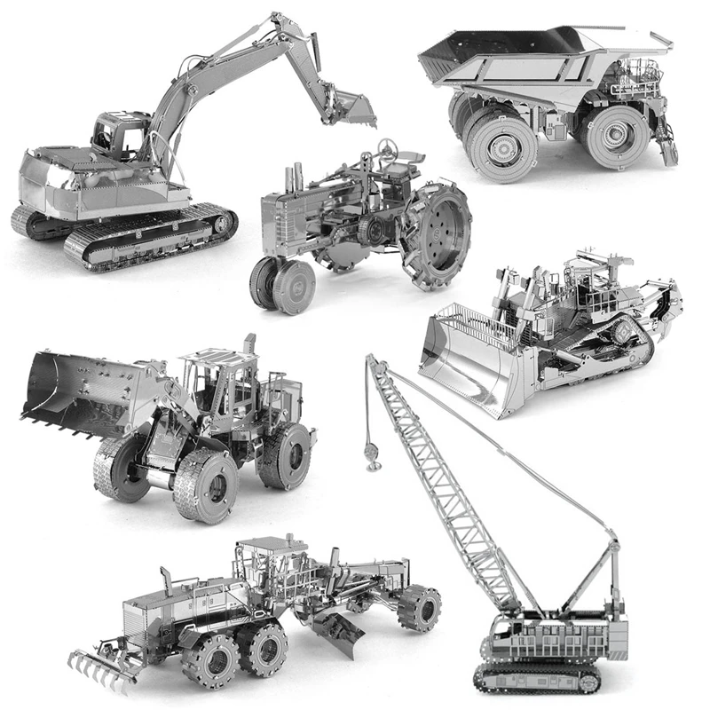 metal heavy equipment toys