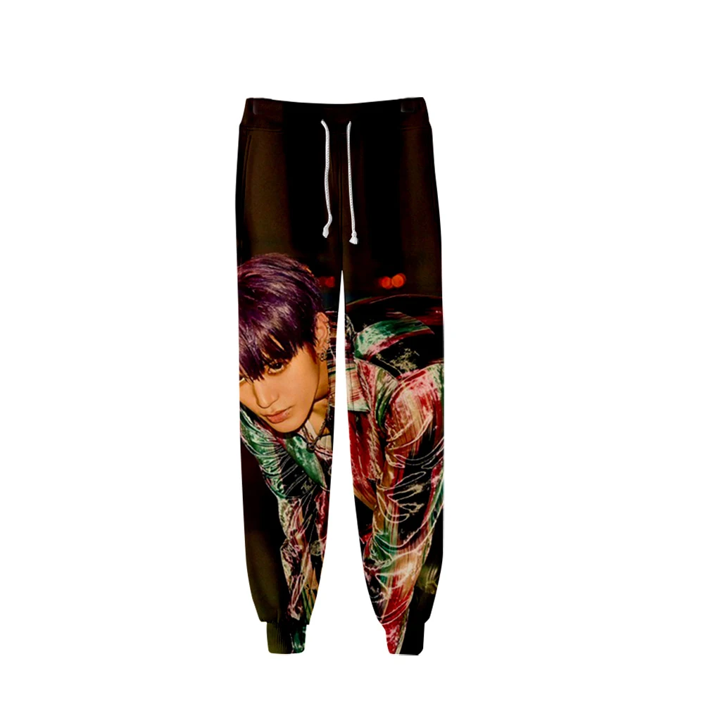 Kpop 3D SuperM casual pants women/Men's High Quality Sports sweatpants Fashion Popular Comfortable Casual Pants