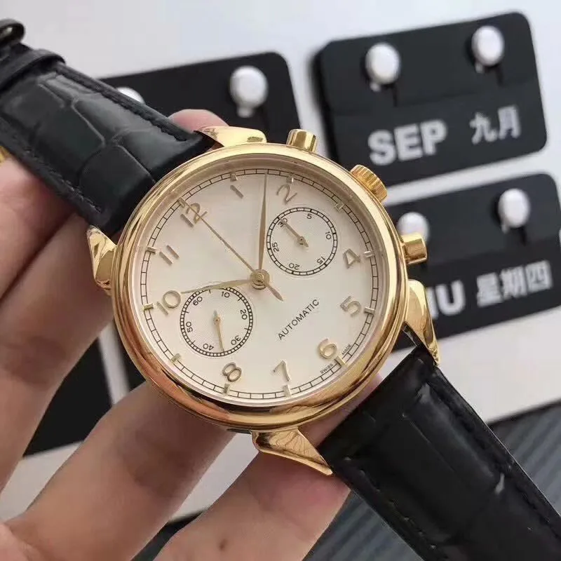 WG10211 Mens Watches Top Brand Runway Luxury European Design Automatic Mechanical Watch