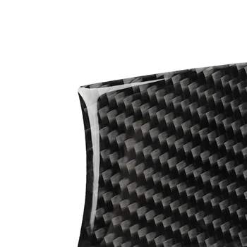 

4pcs Window panel trim Carbon Fiber Switch Interior Decoration Frame New