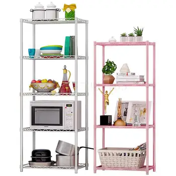 

Kitchen Shelf, Floor Multi-layer Storage Shelf, Microwave Oven Shelf, Toilet, Iron Bathroom Storage Shelf, Finishing Shelf