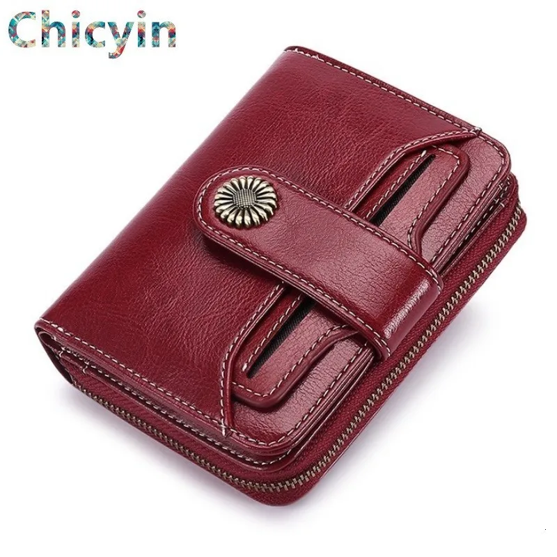 Short Wallet Coin-Purse Women Famous-Brand Card-Holder Button Purse-Quality Lady