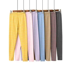 Бархатная теплая одежда для отдыха пижамные штаны брюки женские повседневные штаны полосатые пижамы брюки пижамные брюки Женские легинсы