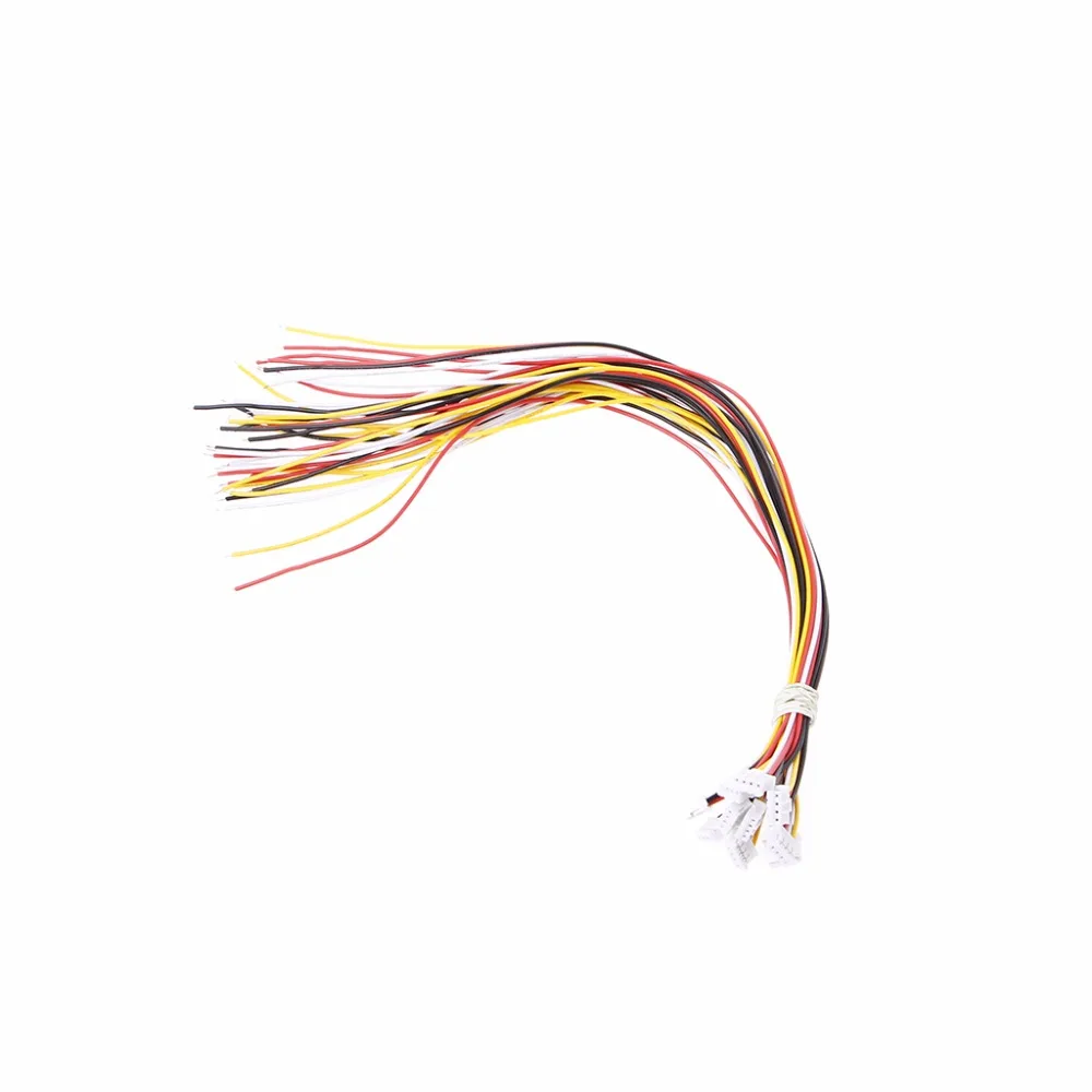 

2019 NEW 10 SETS Mini Micro JST 2.0 PH 4-Pin Connector plug with Wires Cables 300MM