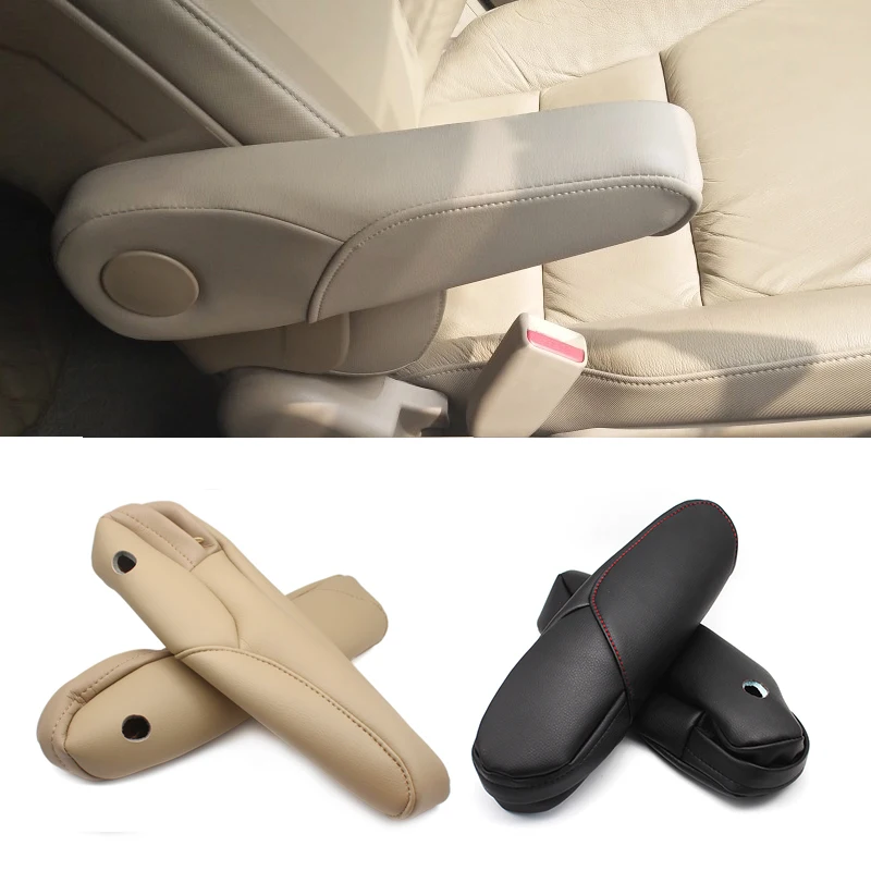 

Inner Seat Cover For Honda CRV 2007 2008 2009 Interior Soft Microfiber Leather Right / Left Side Seat Armrest Handle Cover Trim