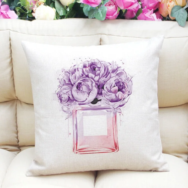 45-45cm-Printed-Pillowcase-Perfume-Bottles-Lipstick-Velvet-Cushion-Cover-Square-Pillowslip-Home-Pillow-Covers(5)
