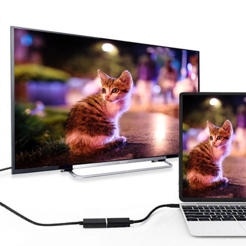 Prouct usb typec к hdmi кабель адаптер 60 Гц USB к HDMI адаптер конвертер «Папа-мама»