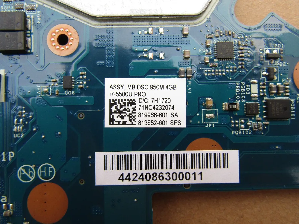 Бесплатная доставка 813682-001 813682-501 813682-601 для hp 17T-N M7-N серийная материнская плата для ноутбука I7-5500 Процессор LA-C531P