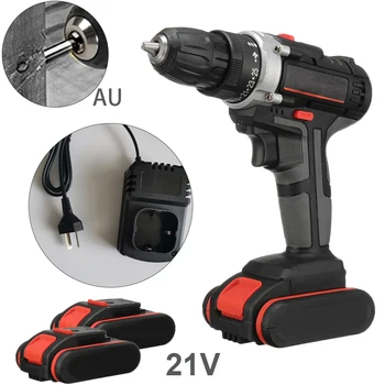 

Dual Speed Electric Drill Rechargeable Battery Brush Motor Multi Modes Impact Flat Turning Power Drilling Tools