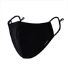 Anti-dust Face Mask Cotton Washable Reusable Non Disposable Mask Winter Anti-PM2.5 Mouth with Filter Cloth Black Mask Man Women 5