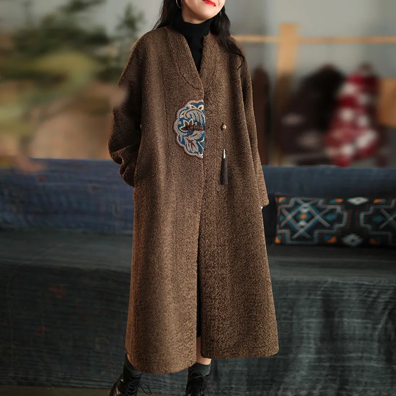 long black puffer coat Johnature Women Knitted Vest V-Neck Sleeveless Solid Color Hollowed Out Casual Vest 2021 Autumn New Vintage Loose Clothing long duvet coat