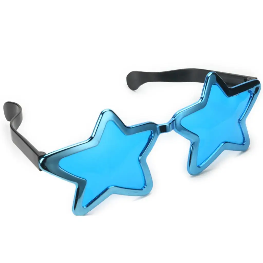 Funny Jumbo Star Shaped Frame Specs Sunglasses Cosplay Fancy Dress Accessory Eye Wear Glasses Holiday Toy