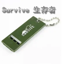 Трехполосный свисток для рта многофункциональный открытый для улицы для выживания в стране спасательный свисток для выживания суб-Кемпинг Firefig