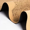 6mm Cork TPE Yoga Mat 183*61cm Printed Non-slip Mat Home Fitness Pad Gymnastics Pilates Training Sport Beginners Mat Bag&Strap ► Photo 3/6