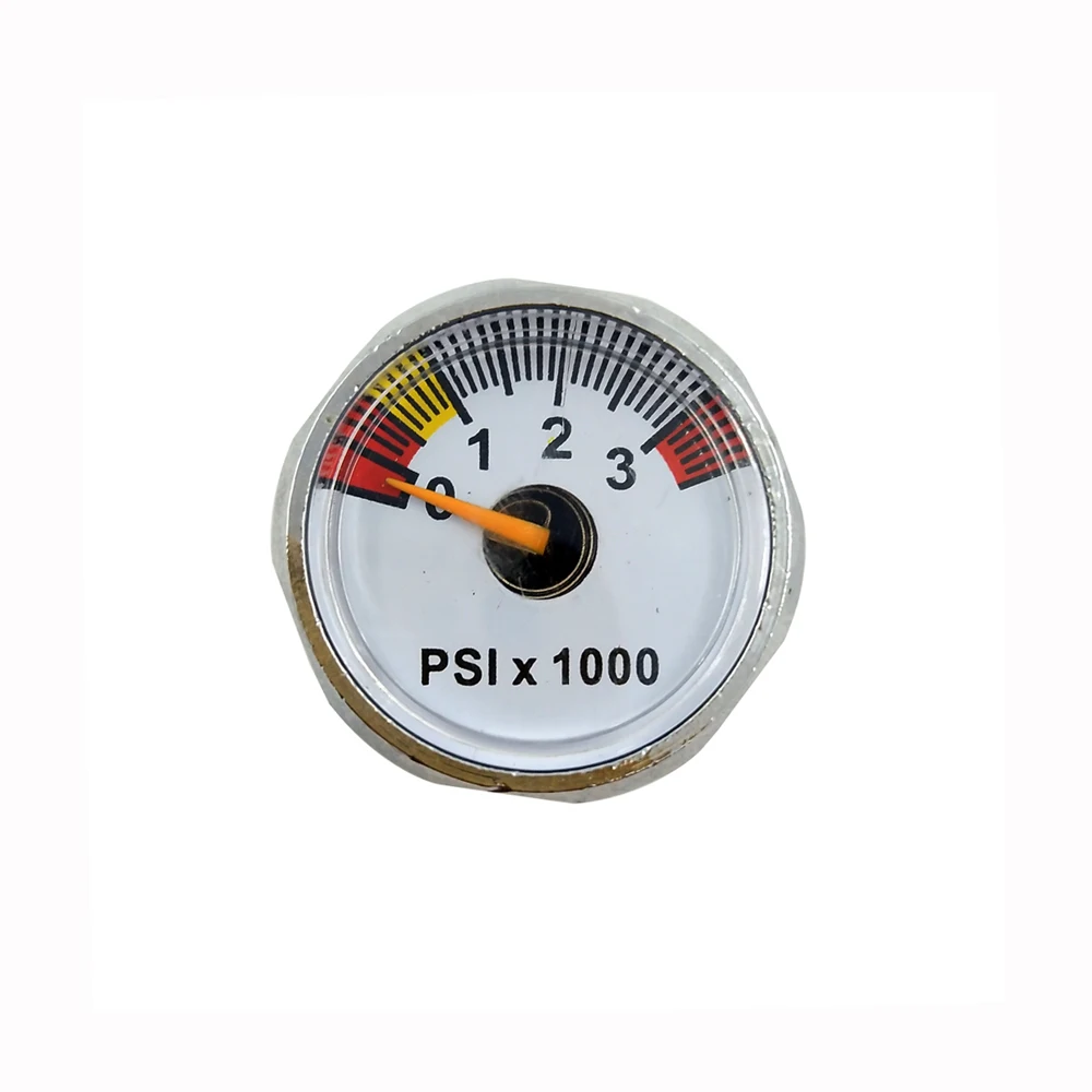 Пейнтбол PCP пневматическая винтовка пистолет мини микро Давление манометр 3500 фунтов на квадратный дюйм, 250 бар, 350 бар 1/8BSPP G1/8 нитей