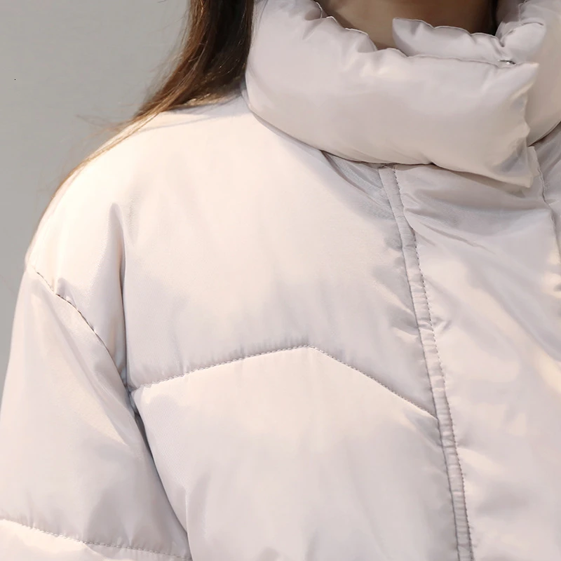 Yocalor, зимний теплый пуховик, хлопковая парка, плотное Женское пальто, пуховик, Женская куртка, Корейская версия, Толстая куртка