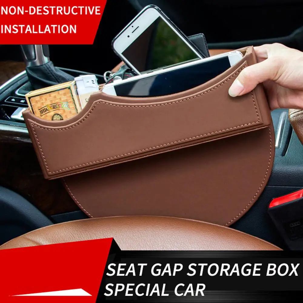 

1PC Auto Car Seat Gap Pocket Crevice Storage Box Pouch Stowing Tidying Organizer