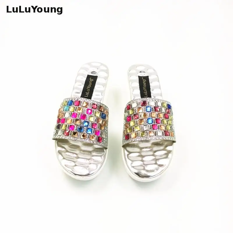 Летние женские модные сандалии на плоской подошве в богемном стиле Женские