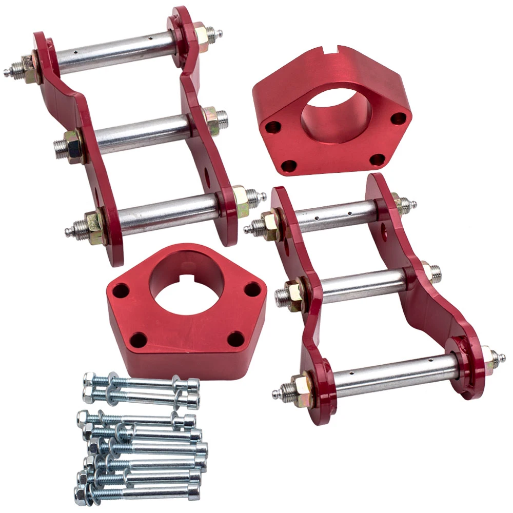 2'' Leveling Lift Ball Joint Spacer Rear Shackles Kit For Toyota Hilux