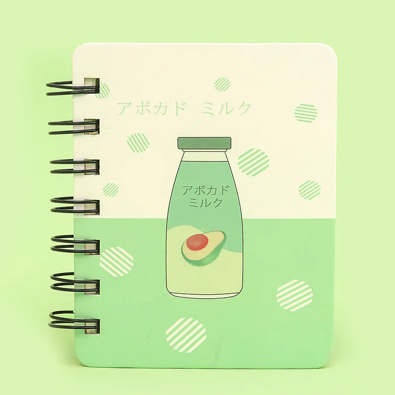 2 Блокнот Avocado, Kawaii, планировщик, портативный блокнот, записная книжка, bullet journal, caderno, libreta, libretas, записная книжка, дневник - Цвет: 2