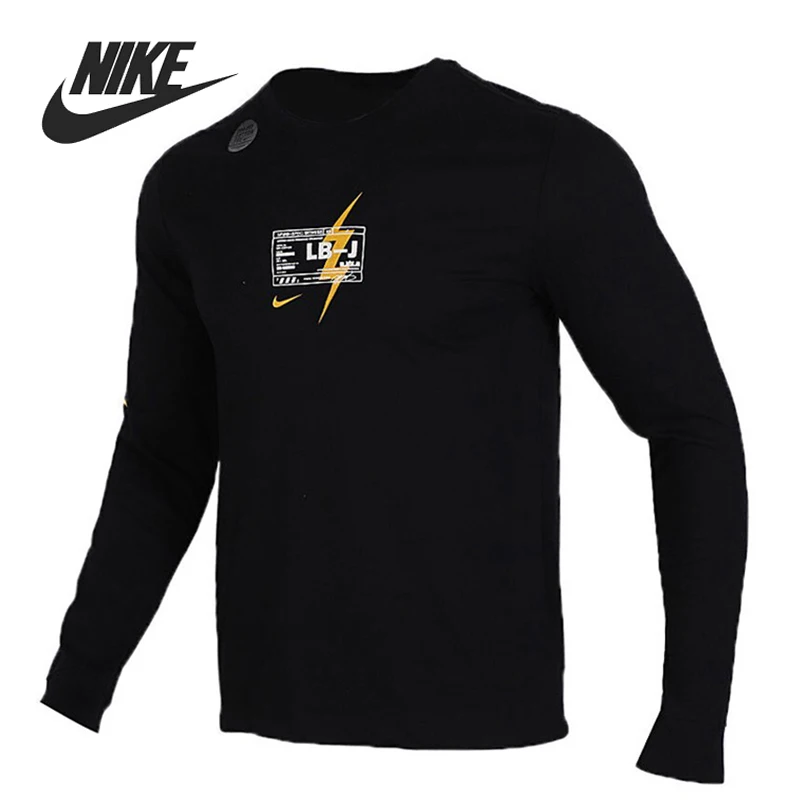 

Original New Arrival NIKE LBJ M NK DRY TEE LS Men's T-shirts Long sleeve Sportswear