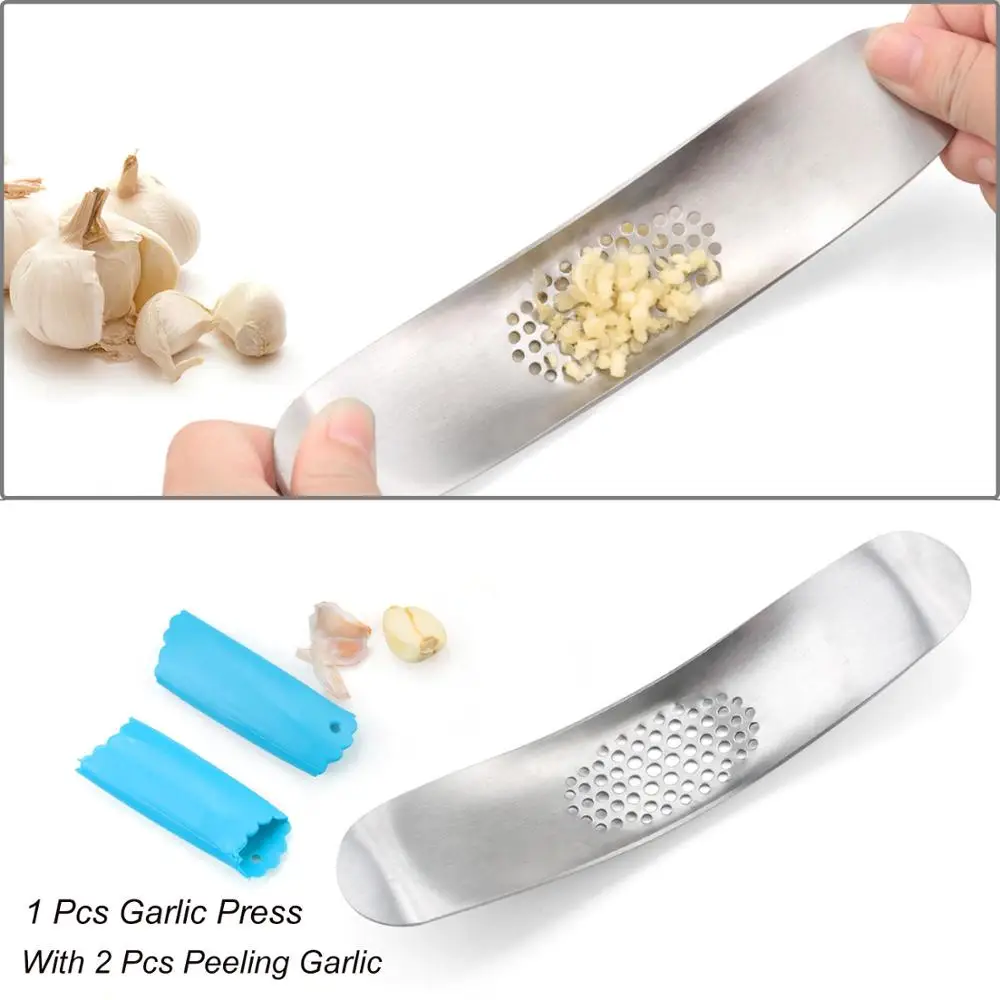 03 1pcs with peeler Многофункциональный из нержавеющей стали имбирь чеснок пресс шлифовальная Терка рубанок слайсер Мини Резак Кухня приспособления для готовки инструмент - Цвет: 03 1pcs with peeler