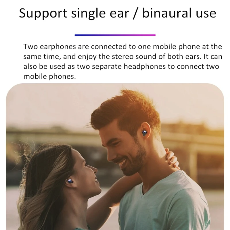 LEORY X1 TWS Bluetooth 5,0 Наушники Hi-Fi стерео Авто сопряжение Двусторонняя HD вызов Smart Touch гарнитура с 16H супер зарядная коробка