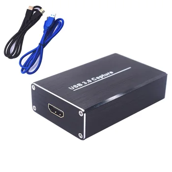 

HD to USB3.0 Video Converter Adapter Laptop Stream Video Capture Box Dongle Drive Device 1080p