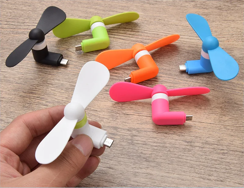 1 шт. Высокое качество 100% протестированный Мини Портативный usb-вентилятор для телефона вентилятор гибкий съемный USB низкий мощный