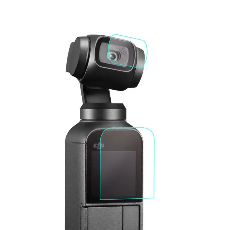 Комплект из 4 шт. защитная пленка для объектива DJI OSMO Pocket Gimbal Camera 2019|Аксессуары